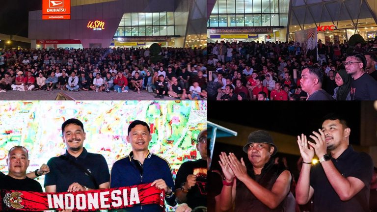 Dukung Penyelenggaraan Nobar Timnas Indonesia, Randi Apresiasi Kekompakan Masyarakat Batam