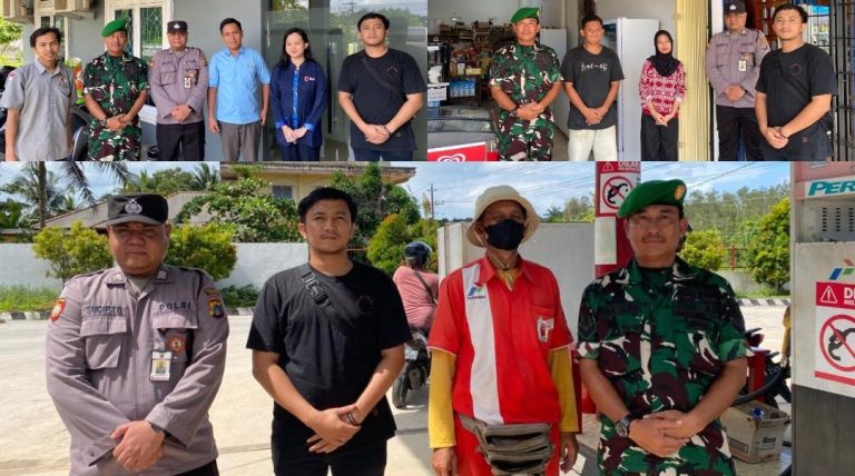 Sinergitas TNI-Polri, Bhabinkamtibmas bersama Babinsa Melaksanakan Patroli Bersama