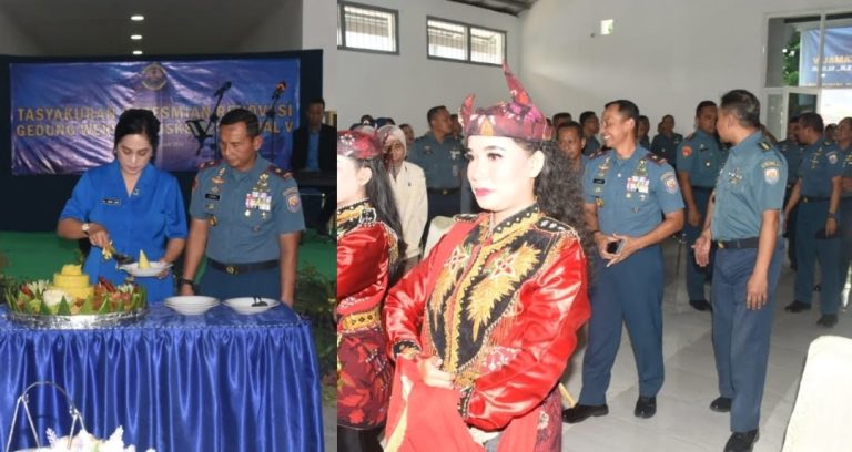 Brigjen TNI Marinir Joni Sulistiawan Danlantamal V Surabaya, Resmikan Gedung Werving Diskes Lantamal