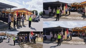 Personel OMB Polresta Pangkalpinang Lakukan PAM Kegiatan Kampanye   