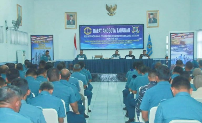 Primkopal TNI AL Semarang Gelar Rapat Anggota Tahunan, Bangun Pilar Usaha Mandiri yang Handal