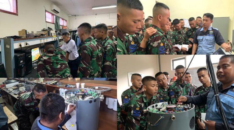 Asah Ketrampilan Jadi Awak KRI, Siswa Pusdiklek Kodiklatal Dalami Sistem Navigasi