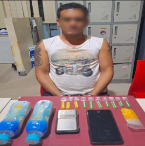 Satresnarkoba Polresta Pangkalpinang Mengamankan Sabu 2,44 gram