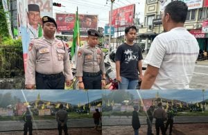 Berikan Rasa Aman, Polresta Pangkalpinang Laksanakan Pengamanan Kampanye