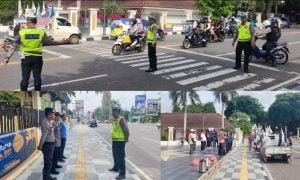 Kombes pol. Gatot Yulianto Perintahkan Ratusan Personel Polresta Pangkalpinang, Upaya Jaga Kamtibmas Selama Pemilu