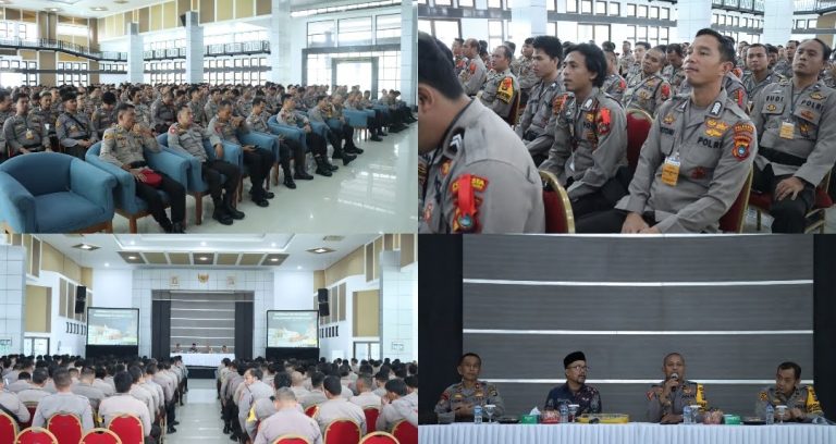 Bimtek Pengamanan TPS di Gelar Polresta Pamgkalpinang di Gedung Graha Timah