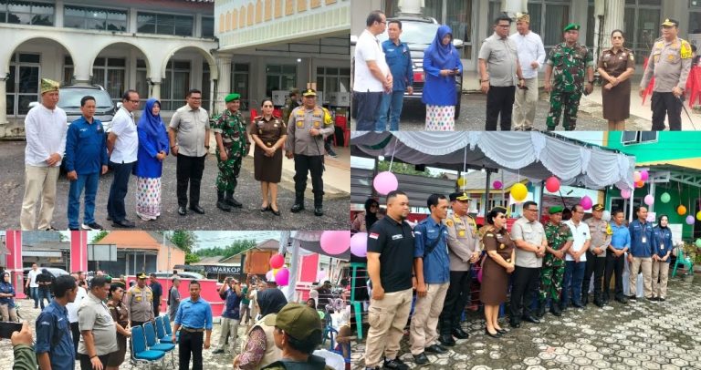Kodim 0413/Bangka Bersama Forkopimda Tinjau Langsung TPS Wilayah Bangka
