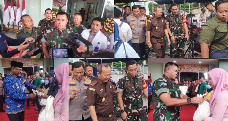Dandim 0413/Bangka Hadir Langsung Peresmian RS TNI DKT oleh Preaiden RI