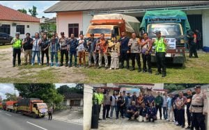 Polresta Pangkalpinang Kawal Ketat Kotak Suara Dari PPK ke Gudang Logistik KPU Bateng
