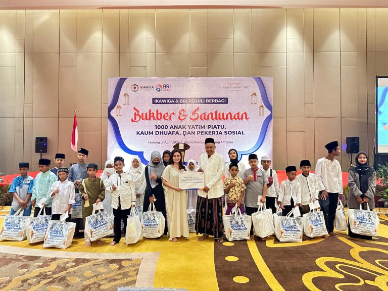 Keren, Ikawiga Gelar Peduli 1000 Yatim dan Dhuafa