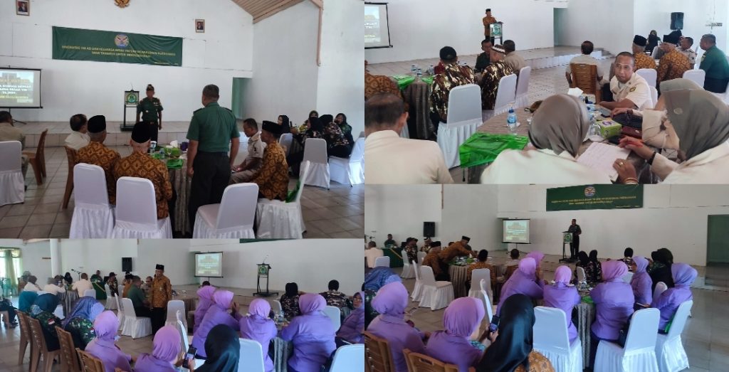 Jalin Silaturahmi, Kodim 0413/Bangka Gelar Komsos Bersama Seluruh Keluarga Besar TNI