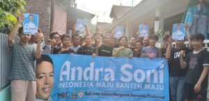 Gen Z Relawan Jokowi Bergerak Bersama Prabowo Cilegon Menggapai Mimpi Bareng Andra Soni
