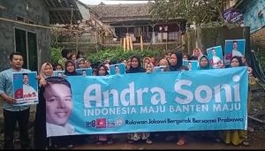 Demi Makan Siang dan Susu Gratis, Emak-Emak di Pandeglang Siap Menangkan Andra Soni Gubernur Banten Sekali Putaran