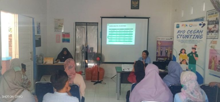 Pencegahan Dini Stunting, Babinsa Tamansari Bersama BKKBN