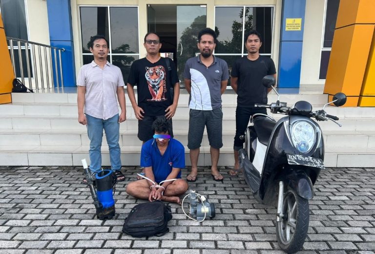 Untuk Membeli Sabu, Pelaku Mencuri di RSBT dan Ditangkap Polisi