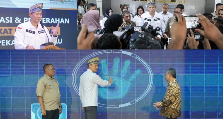 Percepat Layanan Pertanahan, Menteri AHY Launching Implementasi Layanan Elektronik