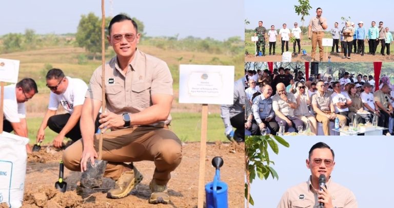World Environment Day, Kementerian ATR/BPN RI Tanam 100.000 Pohon Serentak se-Indonesia