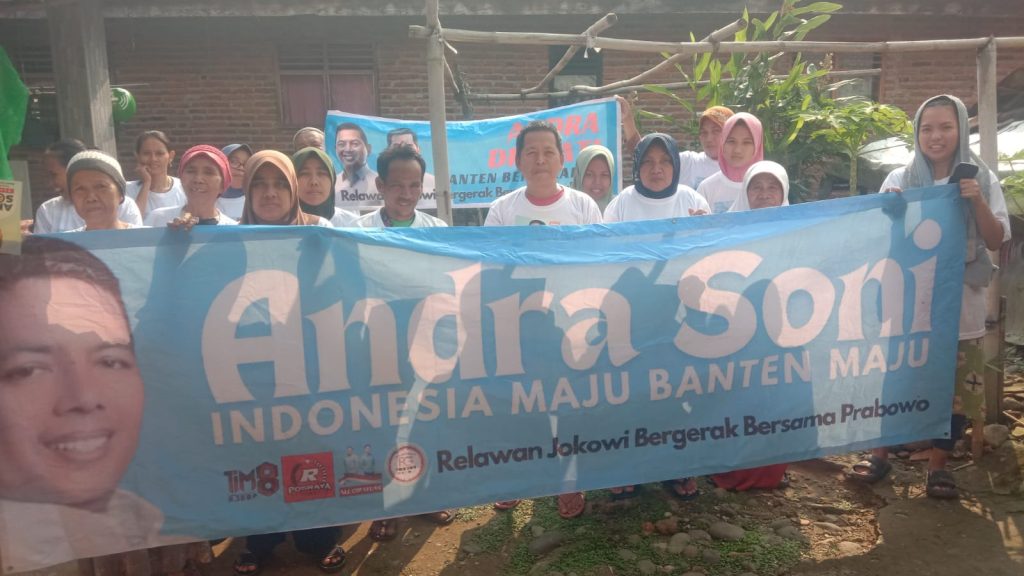 Emak-emak di Curugbitung Dukung Andra – Dimyati di Pilgub Banten