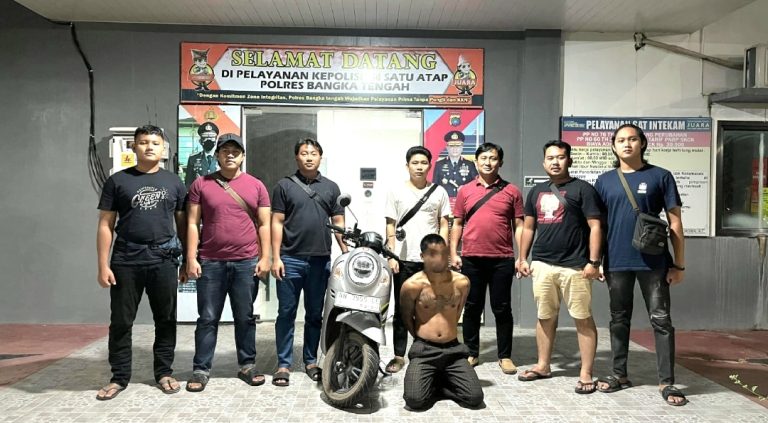 Sat Reskrim Polres Bateng Berhasil Membekuk Seorang Pria Gondol Uang dan Perhiasan di Camp Bemban