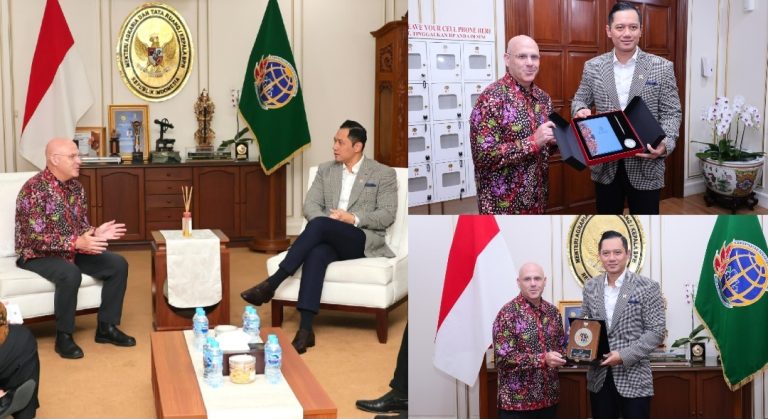 Menteri ATR/BPN Terima Kunjungan Jeffery P. Cohen Mission Director USAID