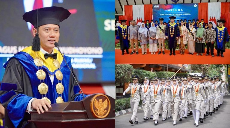 Menteri ATR/BPN Berikan Penghargaan Lulusan Terbaik STPN, berupa Studi Banding ke Luar Negeri