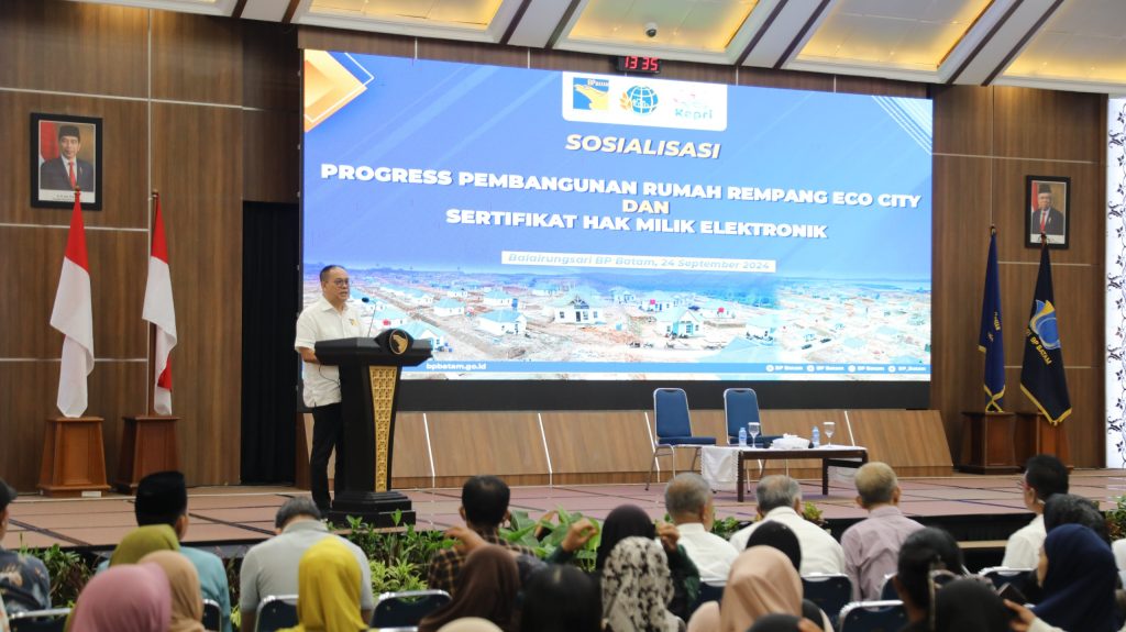 Sosialisasikan Progress Rumah dan Sertifikat Hak Milik Rumah Warga Rempang, BP Batam: Mulai Besok Kami Fasilitasi Warga Bergeser ke Hunian Tetap