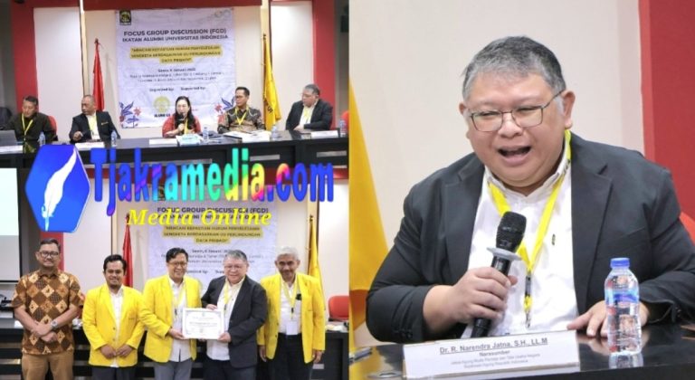 JAM-Datun Paparkan Kepastian Hukum Terkait Sengketa Perlindungan Data Pribadi Dalam FGD ILUNI UI