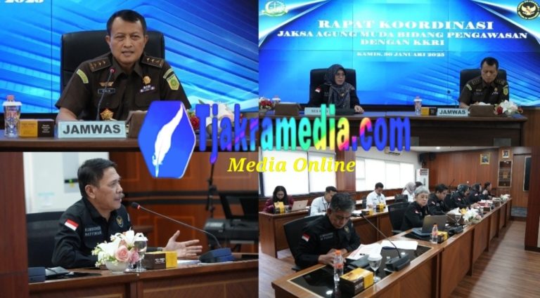 Rapat Tindak Lanjut Antara Jaksa Agung Muda Bidang Pengawasan dan Komisi Kejaksaan RI