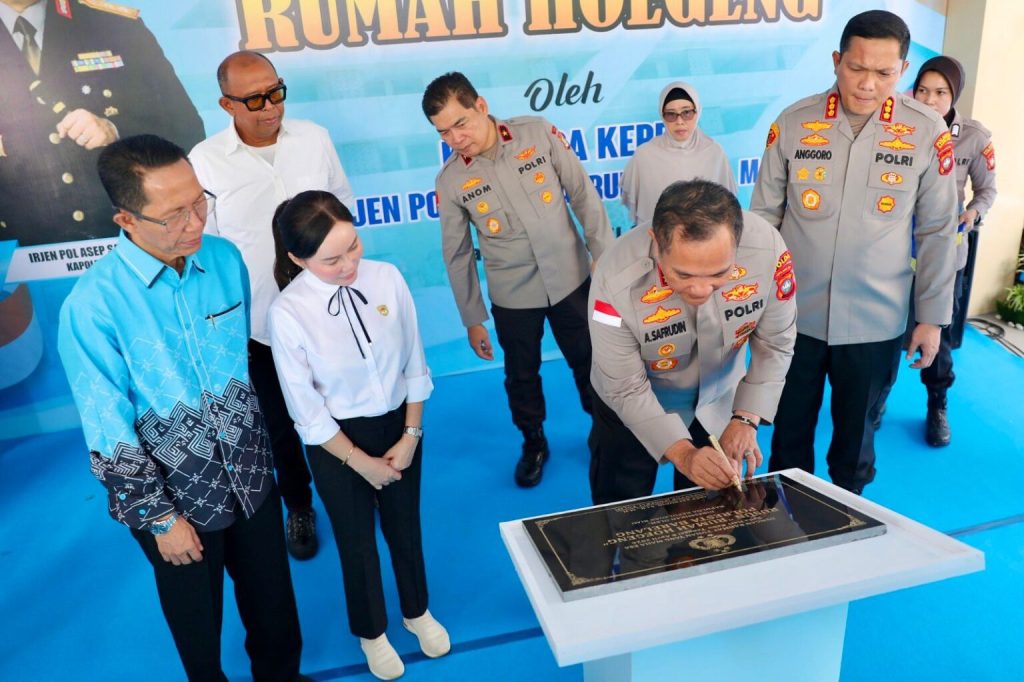 Amsakar-Li Claudia bersama Kapolda Kepri Resmikan Rusun Rumah Hoegeng, Wujud Sinergitas Pemko Batam–Polri