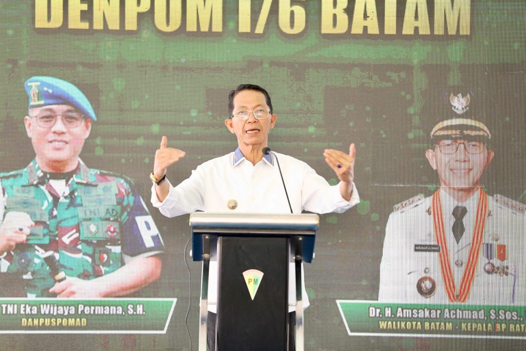 Peresmian Madenpom I/6 Batam, Amsakar Sebut Stabilitas Daerah Kunci Pertumbuhan Investasi