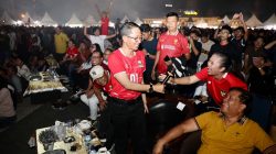 Amsakar Rayakan Kemenangan Bersama Ribuan Warga Batam, Indonesia Juara FIFA ASEAN Cup